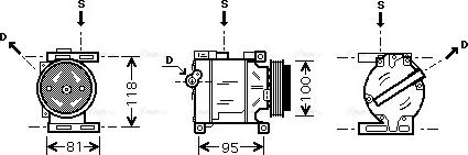 Ava Quality Cooling FTAK090 - Kompresors, Gaisa kond. sistēma ps1.lv