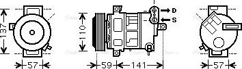 Ava Quality Cooling FTAK333 - Kompresors, Gaisa kond. sistēma ps1.lv