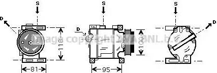 Ava Quality Cooling FT K090 - Kompresors, Gaisa kond. sistēma ps1.lv