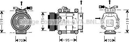 Ava Quality Cooling FT K062 - Kompresors, Gaisa kond. sistēma ps1.lv