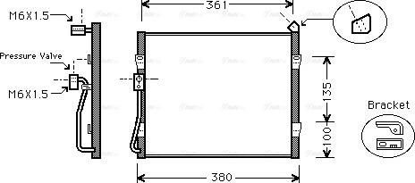 Ava Quality Cooling HD 5089 - Kondensators, Gaisa kond. sistēma ps1.lv