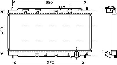 Ava Quality Cooling HD 2077 - Radiators, Motora dzesēšanas sistēma ps1.lv