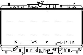 Ava Quality Cooling HDA2056 - Radiators, Motora dzesēšanas sistēma ps1.lv