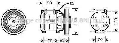 Ava Quality Cooling HD K019 - Kompresors, Gaisa kond. sistēma ps1.lv