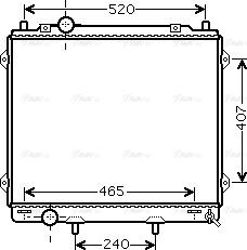 Ava Quality Cooling HY 2162 - Radiators, Motora dzesēšanas sistēma ps1.lv