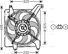 Ava Quality Cooling HY 7507 - Ventilators, Motora dzesēšanas sistēma ps1.lv