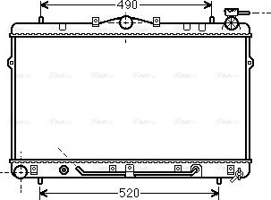 Ava Quality Cooling HYA2044 - Radiators, Motora dzesēšanas sistēma ps1.lv