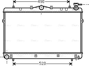 Ava Quality Cooling HYA2043 - Radiators, Motora dzesēšanas sistēma ps1.lv