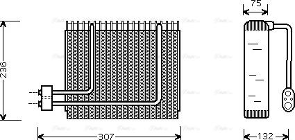 Ava Quality Cooling HY V014 - Iztvaikotājs, Gaisa kondicionēšanas sistēma ps1.lv