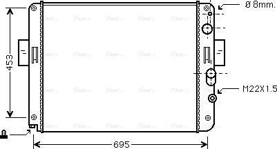 Ava Quality Cooling IV 2061 - Radiators, Motora dzesēšanas sistēma ps1.lv