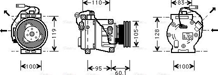 Ava Quality Cooling IV K064 - Kompresors, Gaisa kond. sistēma ps1.lv