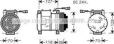 Ava Quality Cooling IV K073 - Kompresors, Gaisa kond. sistēma ps1.lv