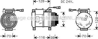 Ava Quality Cooling IV K072 - Kompresors, Gaisa kond. sistēma ps1.lv