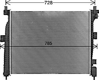 Ava Quality Cooling JE2088 - Radiators, Motora dzesēšanas sistēma ps1.lv