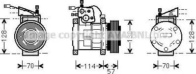 Ava Quality Cooling JE K034 - Kompresors, Gaisa kond. sistēma ps1.lv