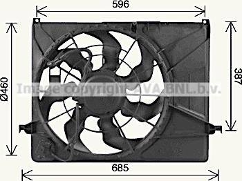 Ava Quality Cooling KA7546 - Ventilators, Motora dzesēšanas sistēma ps1.lv