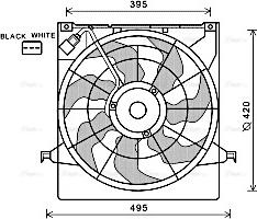 Ava Quality Cooling KA7522 - Ventilators, Motora dzesēšanas sistēma ps1.lv