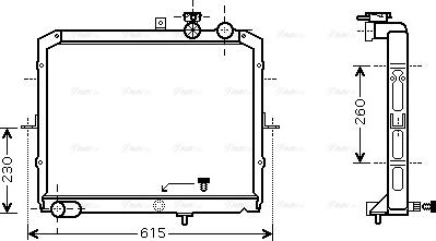 Ava Quality Cooling KAA2033 - Radiators, Motora dzesēšanas sistēma ps1.lv