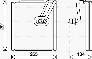 Ava Quality Cooling KAV292 - Iztvaikotājs, Gaisa kondicionēšanas sistēma ps1.lv