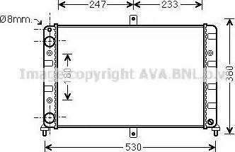 Ava Quality Cooling LA2023 - Radiators, Motora dzesēšanas sistēma ps1.lv