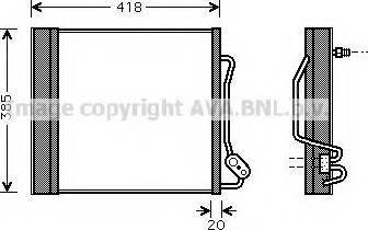 Ava Quality Cooling MCA5010 - Kondensators, Gaisa kond. sistēma ps1.lv