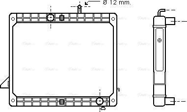 Ava Quality Cooling ME2175 - Radiators, Motora dzesēšanas sistēma ps1.lv