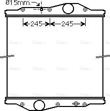 Ava Quality Cooling ME2247N - Radiators, Motora dzesēšanas sistēma ps1.lv