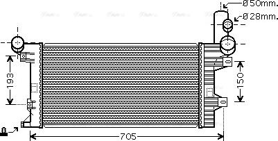 Ava Quality Cooling ME 2204 - Radiators, Motora dzesēšanas sistēma ps1.lv