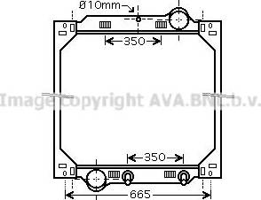 Ava Quality Cooling ME2222 - Radiators, Motora dzesēšanas sistēma ps1.lv