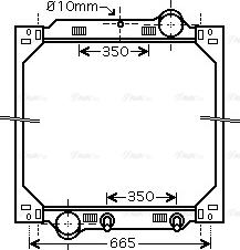 Ava Quality Cooling MEA2222 - Radiators, Motora dzesēšanas sistēma ps1.lv