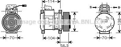 Ava Quality Cooling ME K227 - Kompresors, Gaisa kond. sistēma ps1.lv
