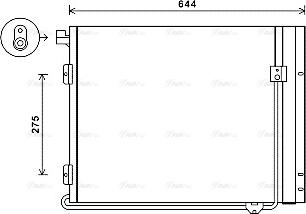 Ava Quality Cooling MN5072D - Kondensators, Gaisa kond. sistēma ps1.lv