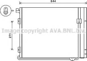 Ava Quality Cooling MN5072 - Kondensators, Gaisa kond. sistēma ps1.lv