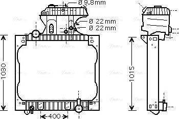 Ava Quality Cooling MN 2051 - Radiators, Motora dzesēšanas sistēma ps1.lv