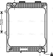 Ava Quality Cooling MN2074 - Radiators, Motora dzesēšanas sistēma ps1.lv