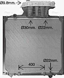 Ava Quality Cooling MN2156 - Radiators, Motora dzesēšanas sistēma ps1.lv