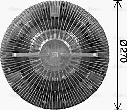 Ava Quality Cooling MNC129 - Sajūgs, Radiatora ventilators ps1.lv