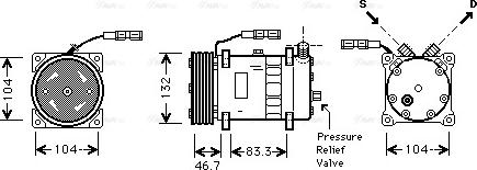 Ava Quality Cooling MN K048 - Kompresors, Gaisa kond. sistēma ps1.lv