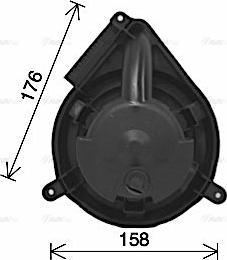 Ava Quality Cooling MS8715 - Salona ventilators ps1.lv