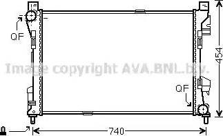 Ava Quality Cooling MS 2463 - Radiators, Motora dzesēšanas sistēma ps1.lv