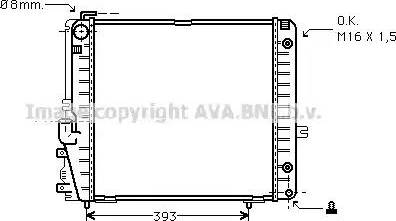 Ava Quality Cooling MS 2086 - Radiators, Motora dzesēšanas sistēma ps1.lv