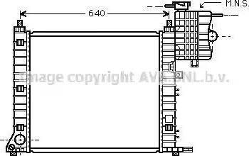 Ava Quality Cooling MS 2349 - Radiators, Motora dzesēšanas sistēma ps1.lv