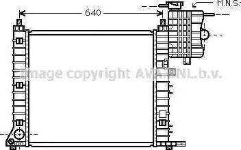 Ava Quality Cooling MS 2348 - Radiators, Motora dzesēšanas sistēma ps1.lv