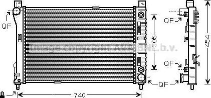 Ava Quality Cooling MSA2339 - Radiators, Motora dzesēšanas sistēma ps1.lv