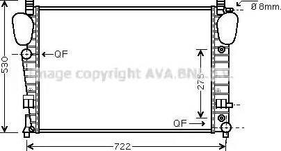 Ava Quality Cooling MS 2334 - Radiators, Motora dzesēšanas sistēma ps1.lv