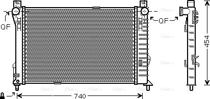 Ava Quality Cooling MS 2338 - Radiators, Motora dzesēšanas sistēma ps1.lv