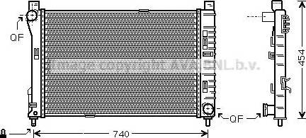 Ava Quality Cooling MSA2378 - Radiators, Motora dzesēšanas sistēma ps1.lv