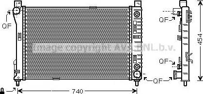 Ava Quality Cooling MS 2286 - Radiators, Motora dzesēšanas sistēma ps1.lv