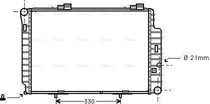 Ava Quality Cooling MS 2235 - Radiators, Motora dzesēšanas sistēma ps1.lv