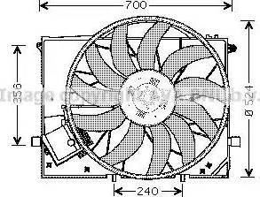 Ava Quality Cooling MS 7506 - Ventilators, Motora dzesēšanas sistēma ps1.lv